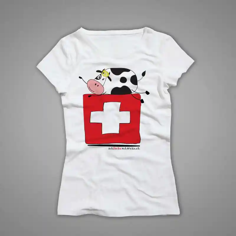 Damen T-Shirt Schweiz 01