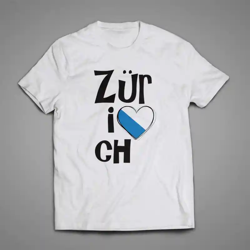 Herren T-Shirt Zürich 03
