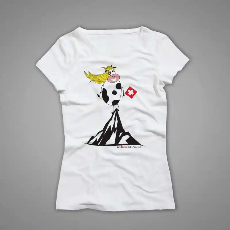 Damen T-Shirt Schweiz 11