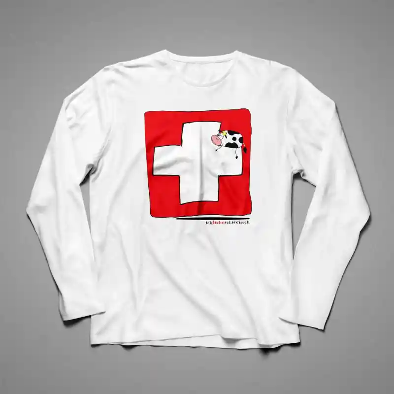 Herren Langarmshirt Schweiz 12