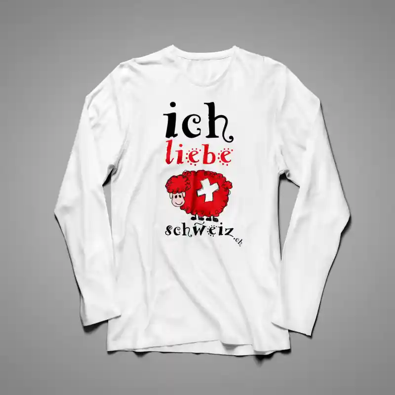 Damen Langarmshirt Schweiz 13