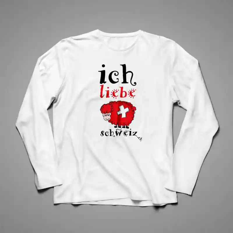 Herren Langarmshirt Schweiz 15