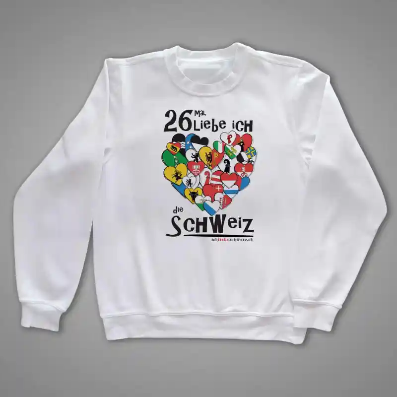 Damen Sweatshirt Schweiz 19
