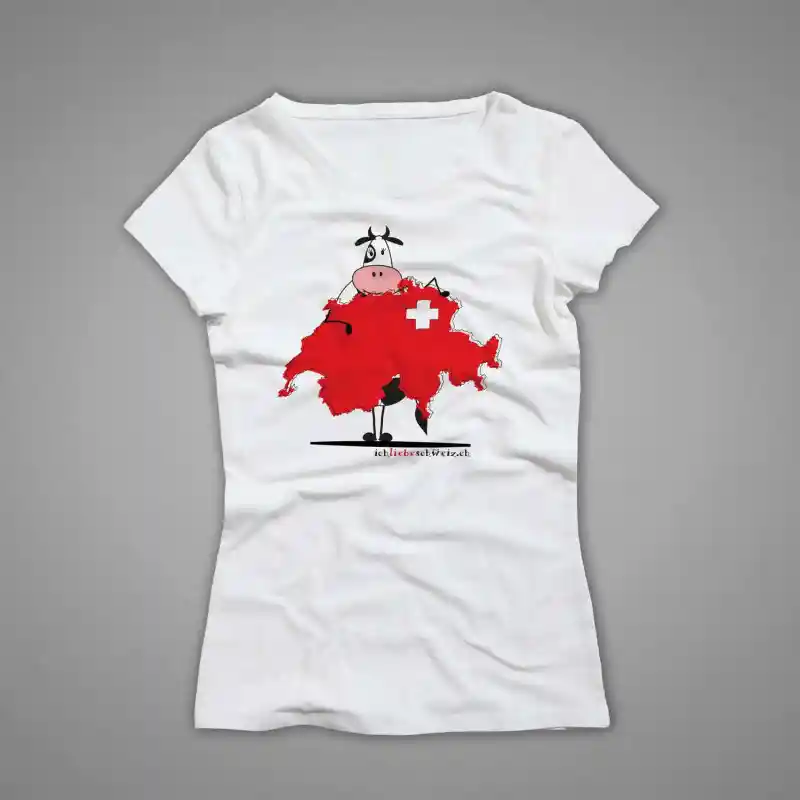 Damen T-Shirt Schweiz 23