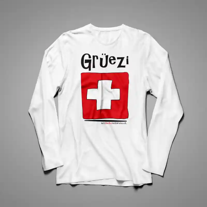 Damen Langarmshirt Schweiz 27