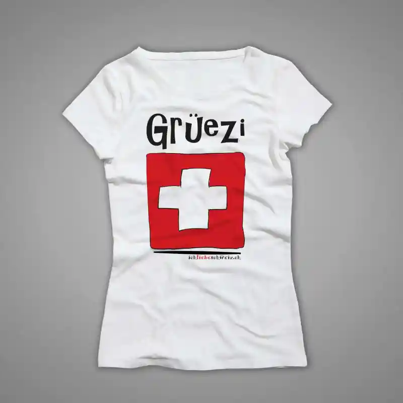 Damen T-Shirt Schweiz 27
