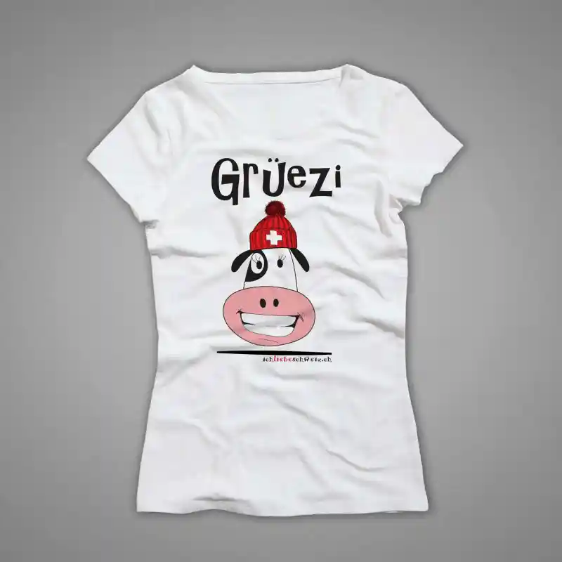 Damen T-Shirt Schweiz 28