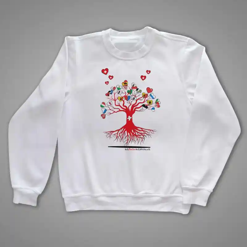 Damen Sweatshirt Schweiz 33