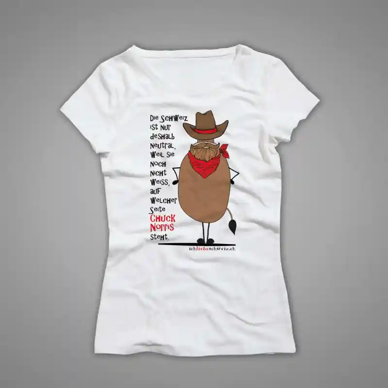 Damen T-Shirt Schweiz 40