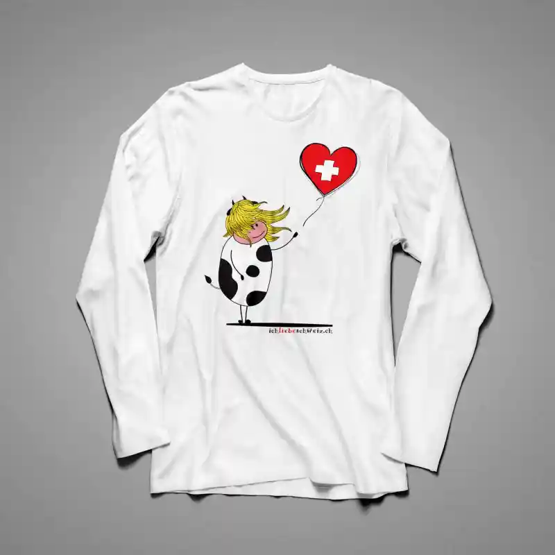 Damen Langarmshirt Schweiz 47