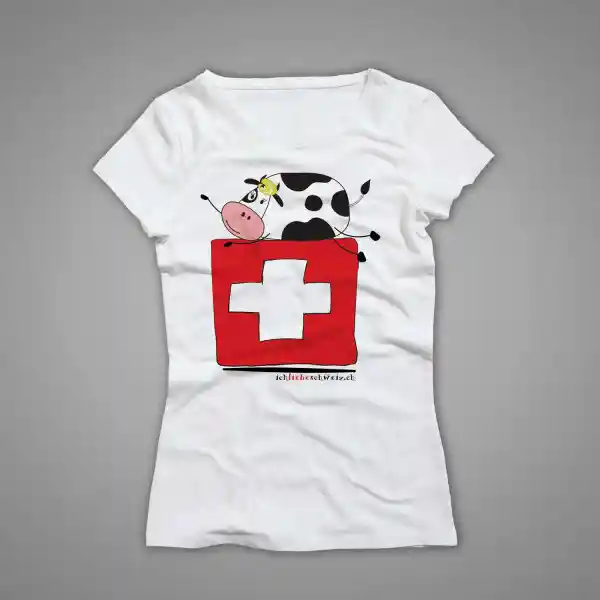 Damen T-Shirt Schweiz 01