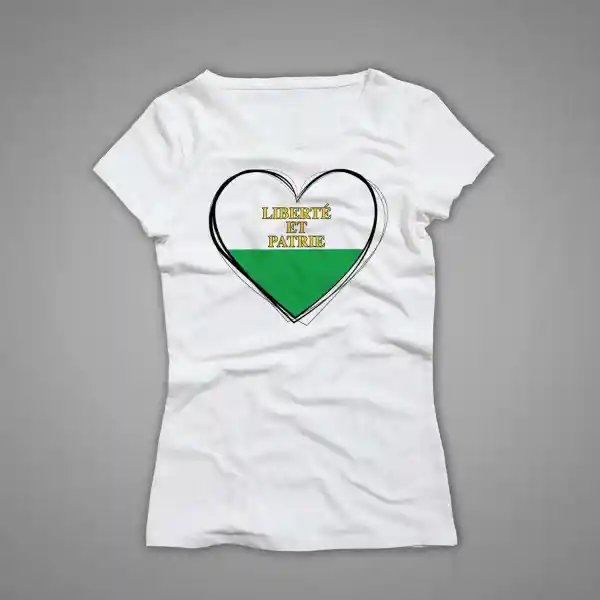 Damen T-Shirt Waadt 01