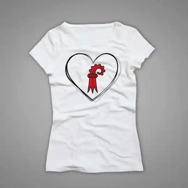 Damen T-Shirt Basel Landschaft 01