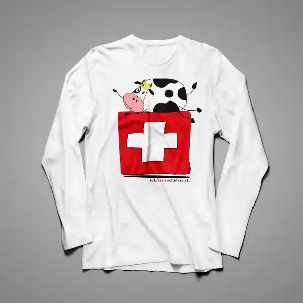 Damen Langarmshirt Schweiz 01