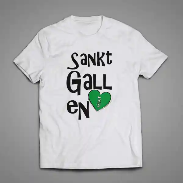 Herren T-Shirt Sankt Gallen 03