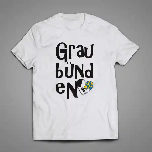 Herren T-Shirt Graubünden 03