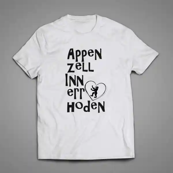 Herren T-Shirt Appenzell Innerrhoden 03