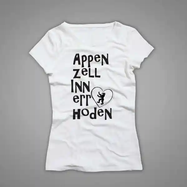 Damen T-Shirt Appenzell Innerrhoden 03