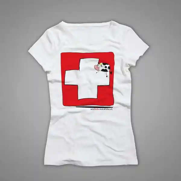 Damen T-Shirt Schweiz 10