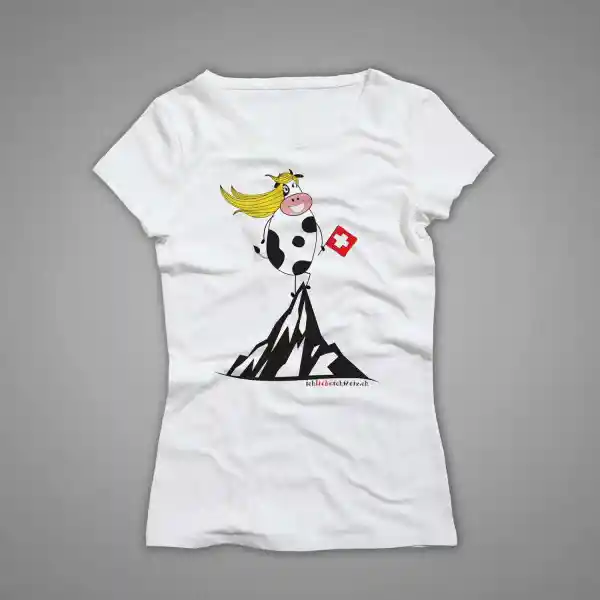 Damen T-Shirt Schweiz 11