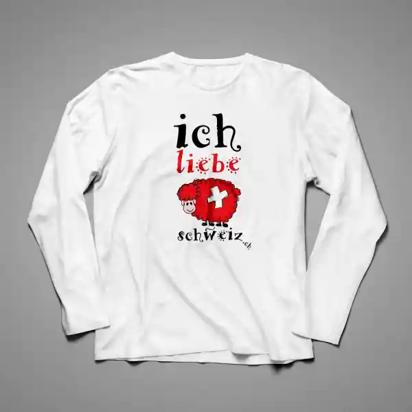 Herren Langarmshirt Schweiz 15