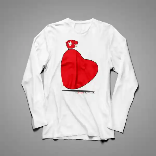 Damen Langarmshirt Schweiz 17
