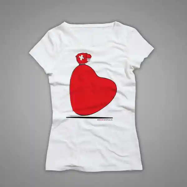 Damen T-Shirt Schweiz 17