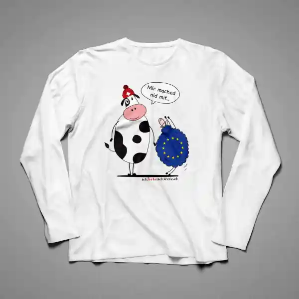 Herren Langarmshirt Schweiz 17