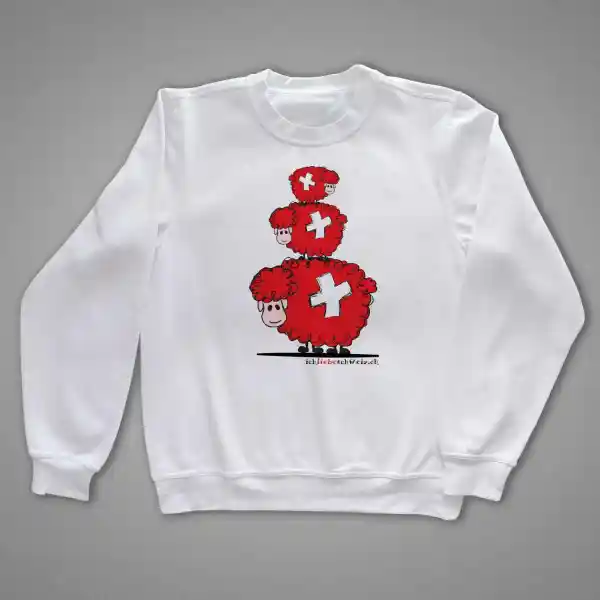 Damen Sweatshirt Schweiz 18