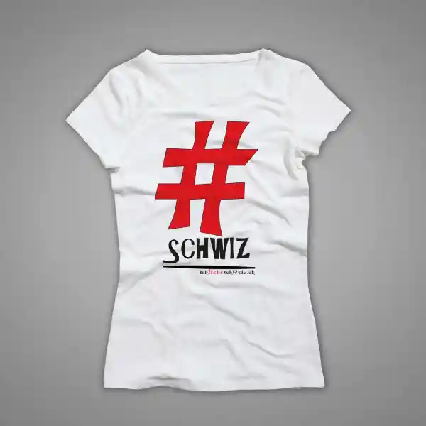 Damen T-Shirt Schweiz 20