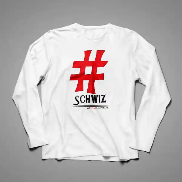 Herren Langarmshirt Schweiz 22