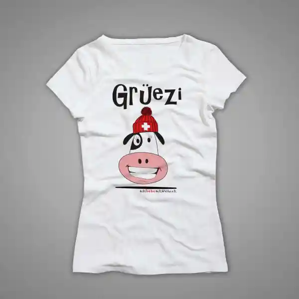 Damen T-Shirt Schweiz 28