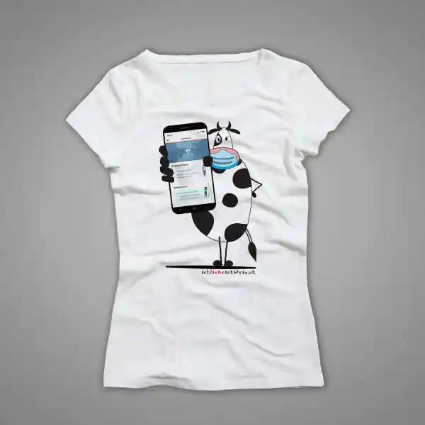 Damen T-Shirt Schweiz 41