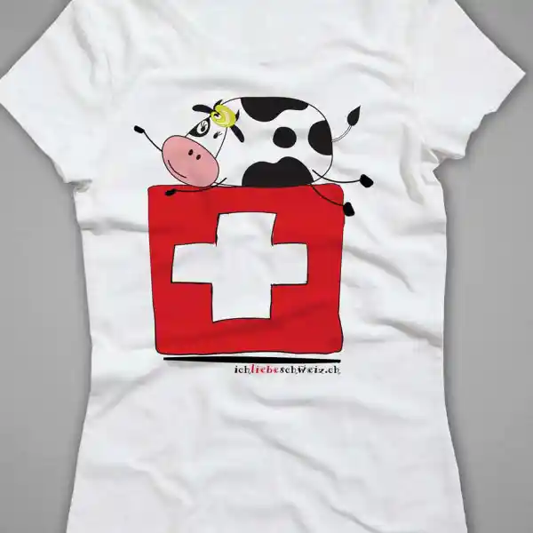 Damen T-Shirt Schweiz 01