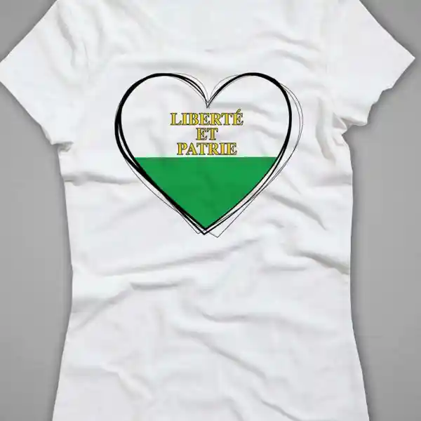 Damen T-Shirt Waadt 01