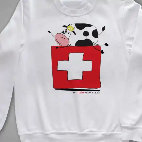 Damen Sweatshirt Schweiz 01