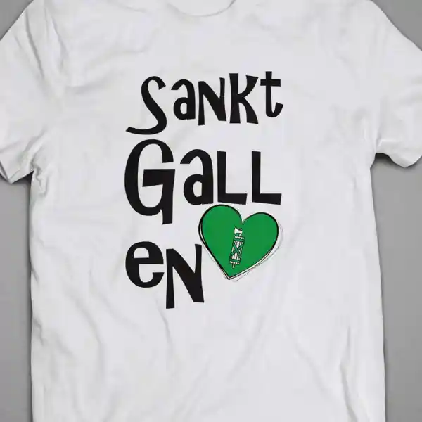 Herren T-Shirt Sankt Gallen 03