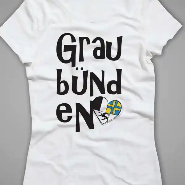 Damen T-Shirt Graubünden 03