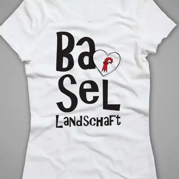 Damen T-Shirt Basel Landschaft 03