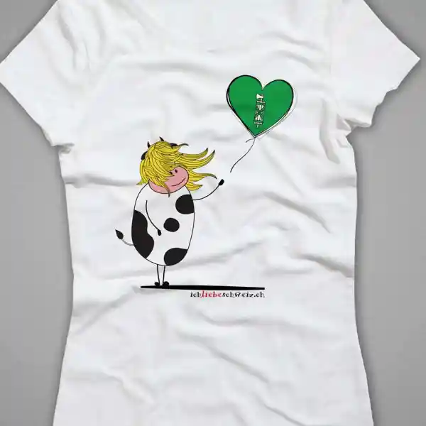 Damen T-Shirt Sankt Gallen 04
