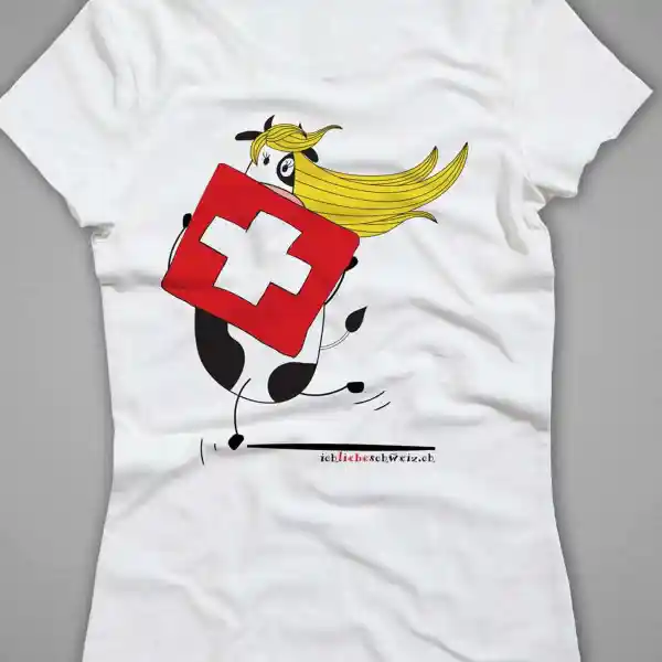 Damen T-Shirt Schweiz 04