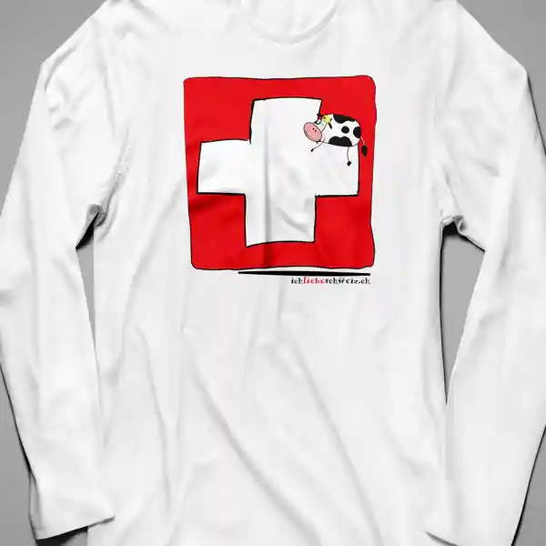Damen Langarmshirt Schweiz 10