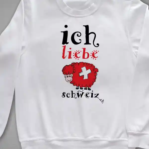 Damen Sweatshirt Schweiz 13