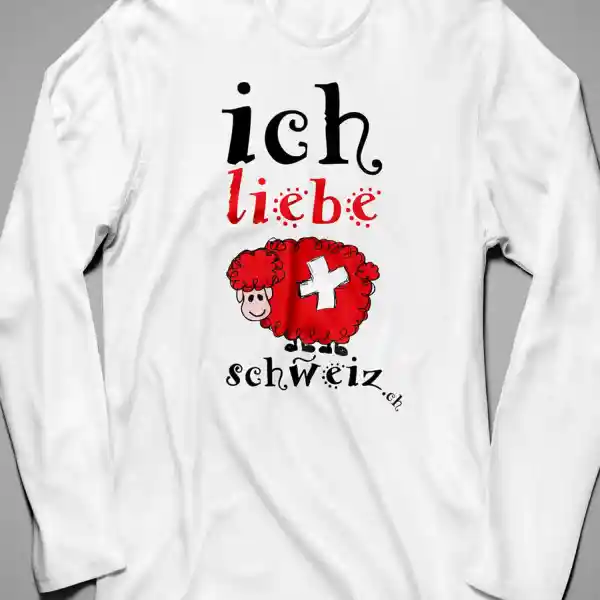 Damen Langarmshirt Schweiz 13