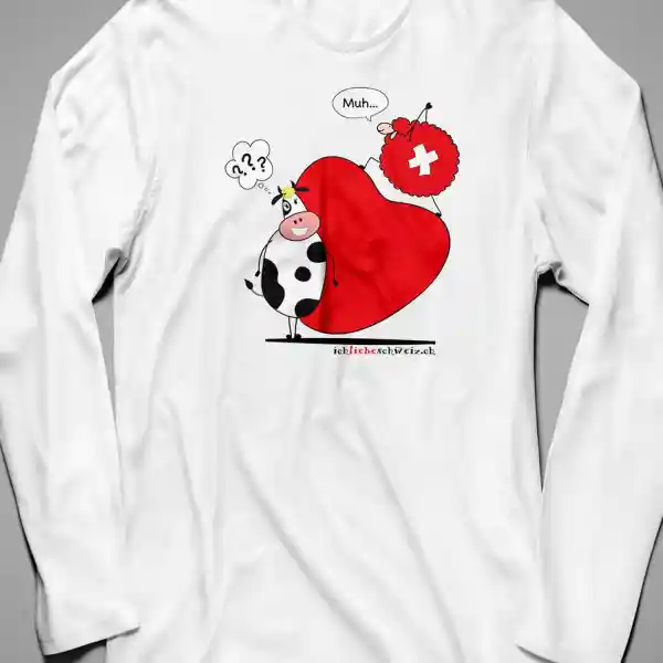 Damen Langarmshirt Schweiz 14
