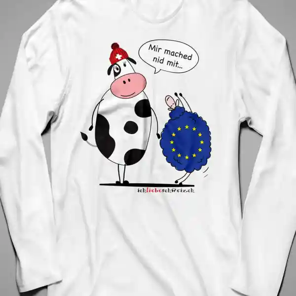 Damen Langarmshirt Schweiz 15