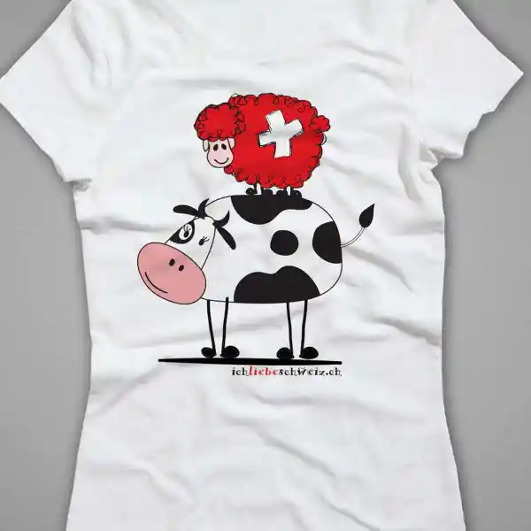 Damen T-Shirt Schweiz 16