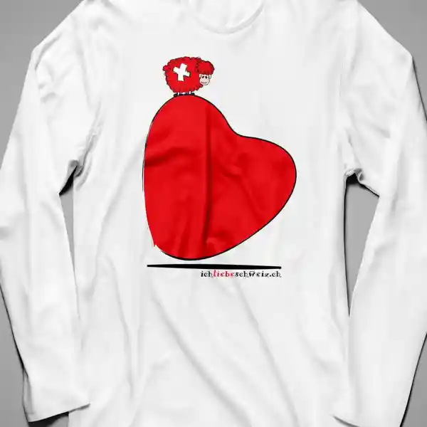 Damen Langarmshirt Schweiz 17