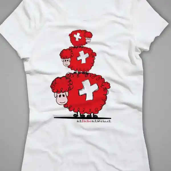 Damen T-Shirt Schweiz 18