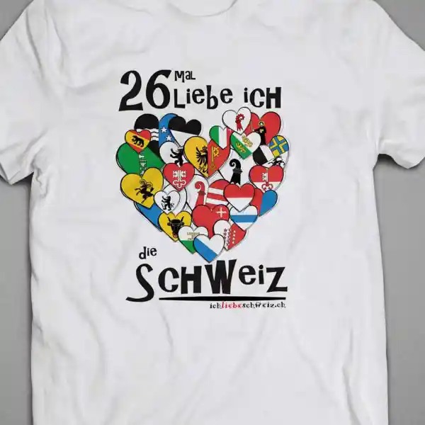 Herren T-Shirt Schweiz 19